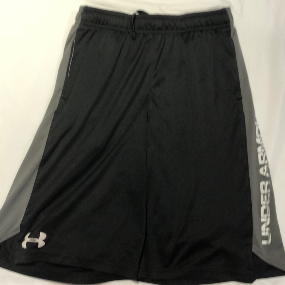 Boys Black Under Armour Athletic Shorts